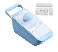 Vegetable Chopper - Salad Chopper | Multifunctional Choppers | Potato Grate Cutter | Vegetable Slicer Set with Non-skid Handle Time Saving Household Cheese Rails for Preparing