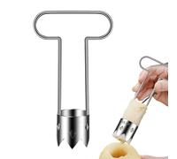 Vegetable Corer Tool - Kitchen Tool for Pulling Pear Heart, Apple Corer for Peppers, Zucchini, Eggplant, Tomatoes, Pineapple, for Home, Kitchen, Cafe, Restaurant