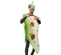 Vegetable Costume | Bitter Vegetable Halloween Role Play Outfit,Funny Outfit for Dress up Holiday Carnival Mardi Gras Birthday Photoshoot School Events Women Men Teens