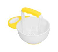 Vegetable Crusher Food Masher Bowl, Non-Slip Puree Mash Bowl with Grinding Bar, Anti-scaling, Vegetable Grinder for Baby Food, Mobile Phone Prepared at Home
