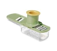 Vegetable Cutter,Easy Grip Vegetable Grater With Container,Manual Fruit Chopper And Crusher | For Ginger Vegetables Fruits Carrot Almond Restaurant Apartment