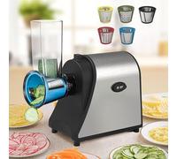 Vegetable Cutter Electric Grater - 1000W Professional for Shredding Cheese, Chocolate, Nuts - Easy to Operate