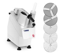 Vegetable Cutter Electrical With 5 Slices - Fruit and Vegetable Slicers by Royal Catering Silver