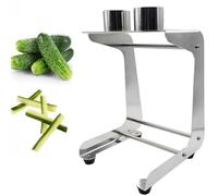 Vegetable Cutter with 2 Blades for Sushi, Chips & Salad Preparation - Efficient and Easy to Use Kitchen Tool