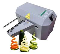 Vegetable Cutting Machine, Commercial Grater, Vegetable Spiral Slicer, 3-Mold Slicing and Strip Cutting, Mesh, Forward and Reverse Switch, Various Vegetable Production