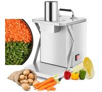 Vegetable Cutting Machine Electric Vegetable Cube Cutter with 6mm/8mm/10mm/12mm/15mm Grid, Fruit Vegetable Chopper Carrot/Potato/Onion Chopper for Commercial,All