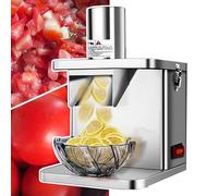 Vegetable Dicer with Multiple Knife Discs for Slicing, Shredding, Energy Efficient & Quiet Operation, Easy One-Button Switch, Ideal for Home Kitchen Use