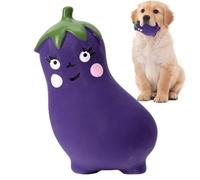 Vegetable Dog Toy - Latex Onion Teether, Soft Green Cartoon Treat, Puppy Teething Toy for Aggressive, Funny Durable Puppy Figure, Colourful Pet - Beg