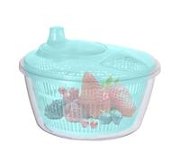 Vegetable Dryer - Large Capacity Salad with Ergonomic Handle | Leafy Green Vegetable Washer, Quick Fruit Dryer, Food Grade Salad for Fresh Produce, Kitchen Cleaning Supplies Fo