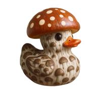 Vegetable Duck Figurine, Funny 3D Tomato Duck Ornament, Novelty Resin Ducks Statue Sculpture Collectors Toy for Shelf Desktop Table Centerpieces Decor