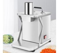 Vegetable Fruit Chopper SlicerVegetable Slicer Electric Electric Vegetable Chopper Machine, Commercial Vegetable Slicer, Electric Vegetable Dicer, Commercial Food Dice Cutter Stainless Steel
