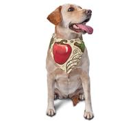 Vegetable Fruit Dog Bandana Pet Scarf Accessories for Small Medium Dogs Cats Photo Prop, Triangle Pet Bandanas Adjustable Puppy Bib Washable Dog Kerchief Puppy Neckerchief