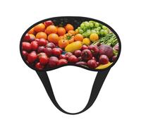 Vegetable Fruit Print Eye Mask for Sleeping Light Blocking Nap for Travel Yoga Camping Night Rest