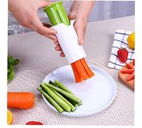 Vegetable Fruit Spiral Slicer Cucumber Cutter Portable Cucumber Divider Carrot Slicer Strawberry Splitter Vegetable Cutter Kitchen Cutting Tool