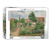 Vegetable Garden Overcast Morning Eragny by Camille Pissarro 1000-Piece Puzzle