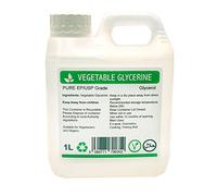 Vegetable Glycerine Liquid Glycerol Pure & Natural USP/EP/Food - Cosmetic Grade For Skin Vape Food Cosmetics 1L 1 Litre