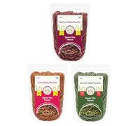 Vegetable Hakka Noodles Combo of 3 - Beetroot + Carrot + Spinach Noodles - Non-Fried, No Cholesterol, No Trans-Fat & No MSG - 200 gm each