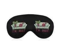 Vegetable I'm Beet Beat Sleep Mask Breathable Eye Masks