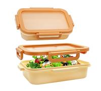 Vegetable Keeper | Large Veggie Storage Container for Refrigerator,Large Leakproof Food Storage Stretch Pods Food Storage for Keep Fresh, Fridge & Salad