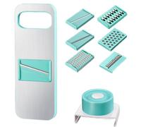 Vegetable Mandolin - Adjustable Household Grater | Ergonomic Grater for Salad Onion Garlic Cheese for Home Kitchen and Restaurant