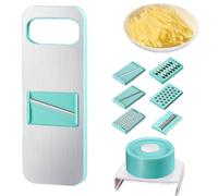 Vegetable Mandolin | Homemade Cheese Grater - Manual Grater for Garlic Carrot Potato Cheese Salad | Home Kitchen Accessory