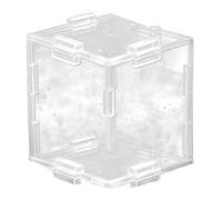 Vegetable Mould - 10 x 10 cm, Transparent Triangular and Cubic Reusable PP Mould, Innovative Fruit Growing Shapes for the Growth of Garden Plants