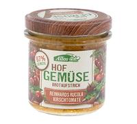Vegetable Paste with Cherry Tomatoes and RUCOLA Gluten Free BIO 135 g - ALLOS