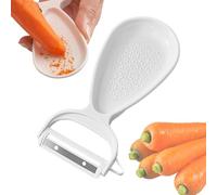 Vegetable Peeler in the Kitchen Work - Kitchen Appliance for Grating, Chopping and Coring, Peeler - For Lemon, Garlic, Chocolate, Cheese, Kitchen, Restaurant and Household