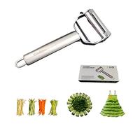 Vegetable Peeler, Julienne Peeler, Double-Sided Blade Fruit Peeler, Vegetable and Fruit Slicer, Potato Peelers, Y-Shaped Stainless Steel Peeler