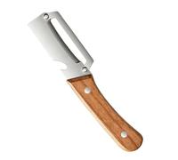 Vegetable Peeler | Multifunction Ergonomic Wood Handle | Carrot Scraper with Bottle Opener | For Pear Cucumber Zucchini Camping Restaurant Cooking Meal Prep