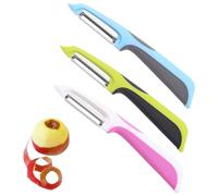 Vegetable Peeler Potato Peelers Hand Sharp Kitcher Peeler 3 PCS | Non-slip ergonomic handle,stainless steel blade,swivel design.Ideal for apples,carrots,cucumbers and potatoes Dishwasher safe
