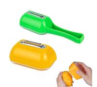 Vegetable Peeler with Picker,Fruit Peeler with Storage Box,Fruit Peeler for Kitchen - Set of 2 Corn Peelers, Fruit and Vegetable Peelers