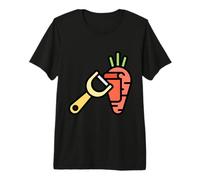 Vegetable Potato Peeler Vegan Vegetarian Cooking Peel Good Premium T-Shirt