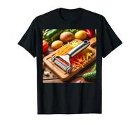 Vegetable Potato Peeler Vegan Vegetarian Cooking Peel Good Value Graphic T-Shirt