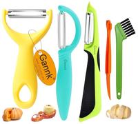 Vegetable Potato Peelers for Kitchen, Y Peeler for Apple Fruit Carrot Zucchini Cucumber Potatoes, Good Grip Veggie Peeler Makes Peeling Very Easy