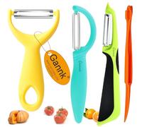 Vegetable Potato Peelers for Kitchen, Y Peeler for Apple Fruit Carrot Zucchini Cucumber Potatoes, Good Grip Veggie Peeler Makes Peeling Very Easy