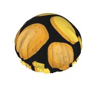 Vegetable Potato,Shower Cap Nightcap Double Layer Waterproof Elastic Bath Cap Reusable Hair Cap