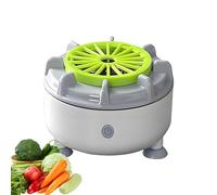 Vegetable scrubber, automatic portable fruit cleaner, kitchen appliance for food, salad, eggs, meat, rice, potato, at home