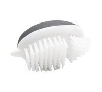 Vegetable Scrubbing Tool - Bristles, Sturdy Handle, Portable Cleaner, Compact Shape | Food Prep Helper for Mushroom Powder, Root Vegetable Washing, Utili