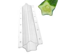 Vegetable Shaping Mold - Effortless Harvest Styling, Rigid Transparent Fruit Growth, Professional Grade Tube Cucumber Growing, PC pIastic Accessory Case Planting Tool Practical Garden Supply | for Zuc