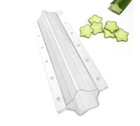 Vegetable Shaping Mold - Heart Shaped Growth, Portable Plasticc Material, Transparent Secure Locking Tool | Unique Garden Planting Accessory for Zucchini Cucumbers Fruits Vegetables Home Farm Growth