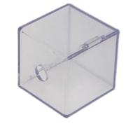 Vegetable Shaping Mould - 3-Piece Set with Triangle and Cubic Transparent Shape - Fruit Vegetable Growth Shapes, for Cucumbers, Tomatoes, Strawberries, Pumpkins in the Garden, Plant Growth