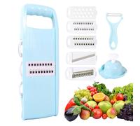 Vegetable Slicer - Detachable Multifunctional Chopper, Vegetable Cutter for the Kitchen | For Cheese, Meat, Garlic, Salad, Eggs for Cooking