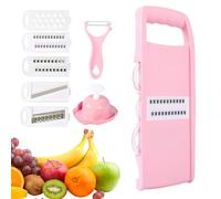 Vegetable Slicer, Ergonomic Safe and Non-Slip Processor, Vegetable Chopper for Kitchen Use - Cheese, Meat, Garlic, Salad, Fruit, Eggs and Chicken