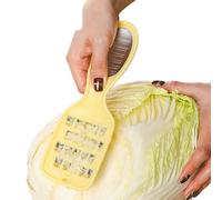 Vegetable slicer for the kitchen, dishwasher-safe kitchen appliance made of stainless steel, cabbage cutter, for citrus fruits, ginger, garlic, carrots and