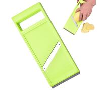 Vegetable Slicer Handheld Mandolin Food Slicer Stainless Steel Manual Kitchen Slicers Cucumber Cutter Slicers and Vegetable Fruit Cutters Peeler Chip Maker Portable for Potato Cheese Carrot