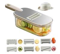 Vegetable Slicer Multi Purpose Food Chopper Time-Saving Potato Slicer Kitchen for Potato, Carrot, Zucchini, Onion, Essential Kitchen Gadgets, Heimdekorationen