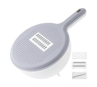Vegetable Slicer - Onion Chopper - 6 in 1 Potato Slicer with Drain Basket Multifunctional Slicer Portable Kitchen Gadgets for Vegetables Cheese Fruit