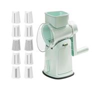 Vegetable Slicer - Vegetable Slicer and Grater | Hand Crank Food Chopper Home Kitchen Accessories Tomato Carrot Cabbage Lemon Potato