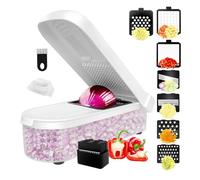 Vegetable Slicer, Vegetable Slicer, Vegetable Chopper Chopper - Stainless Steel Meat Grinder | Food Chopper, Kitchen Artifact Chopper, Multifunctional for Carrots, Beets, Cetr